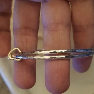 James Avery Heart of Gold Combo Bracelet Hammered